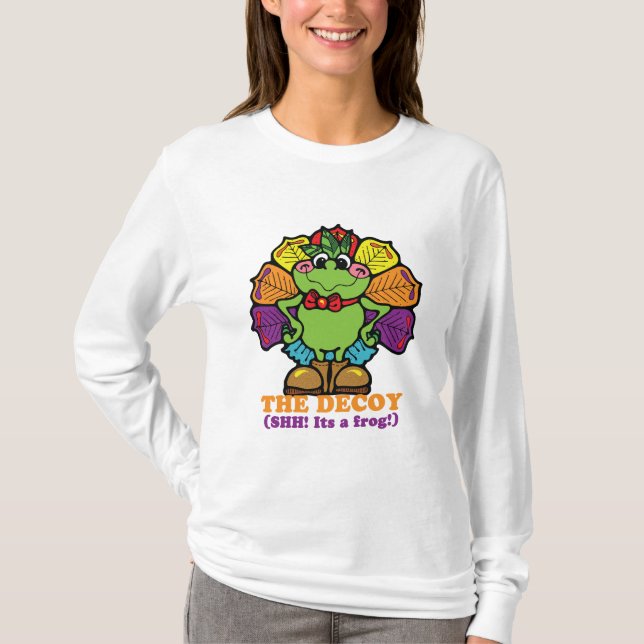 lockbete kalkon groda t shirt (Framsida)