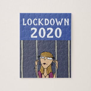 LOCKDOWN 2020 PANDEMIC JIGSAW PUZZLE PUSSEL