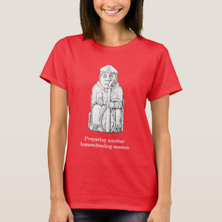 Lockdown moods - Lewis chessman bihop T Shirt