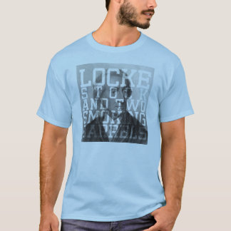 Locke lagrar och två röka trummor t-shirt