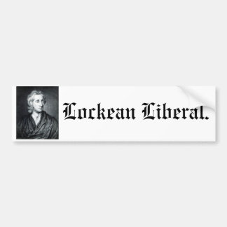 Lockean liberal personbildekal bildekal