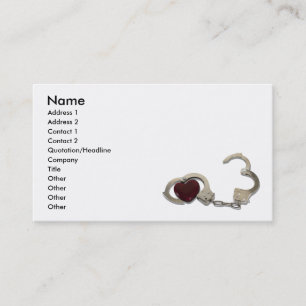 LockedInLove073110 namn, adress 1, adress 2,… Visitkort