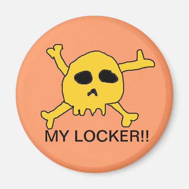Locker magnet (Framsidan)