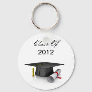 Locket och diplomet klassificerar av studenten nyckelring