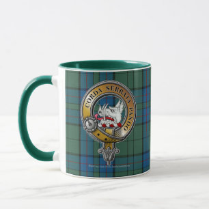Lockhart Tartan & Badge Mugg