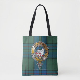 Lockhart Tartan & Badge Tygkasse