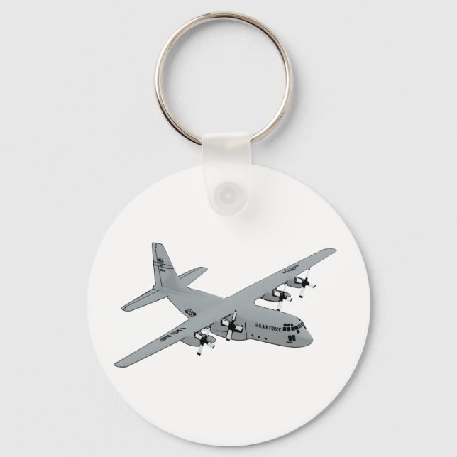 Lockheed C-130 Hercules Nyckelring (Framsida)