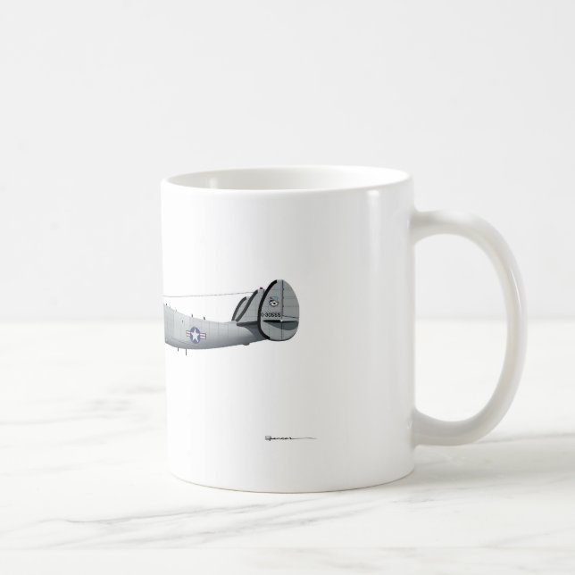 Lockheed EC-121 varningsstjärna "trippelmynt ", Kaffemugg (Höger)
