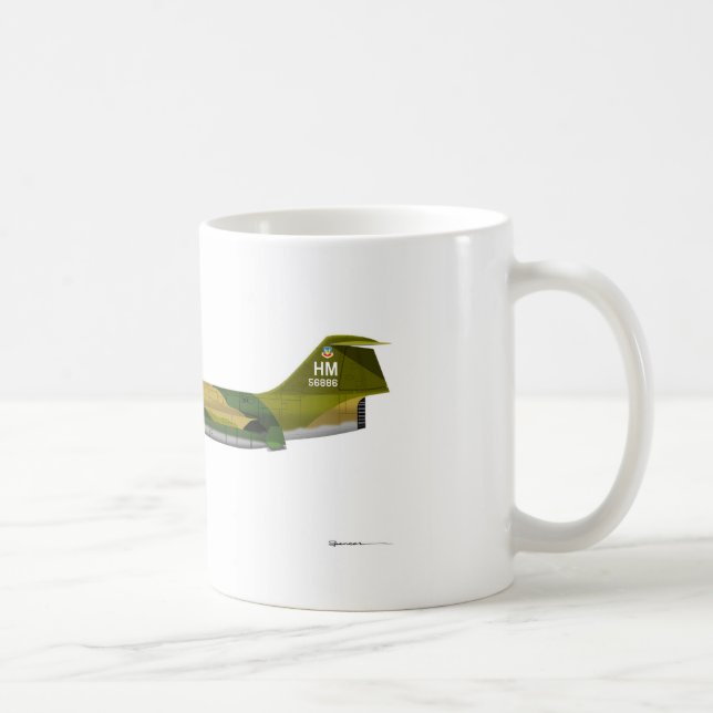 Lockheed F-104 Starfighter Kaffemugg (Höger)