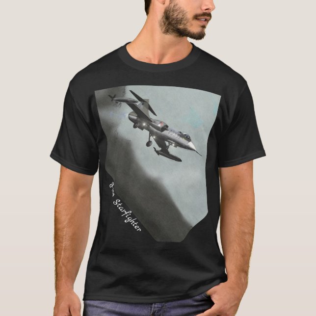 Lockheed F-104 Starfighter T Shirt (Framsida)