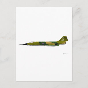 Lockheed F-104 Starfighter Vykort