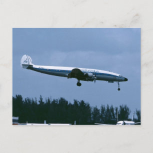 Lockheed L-1049 Toppen Constellation of Aerochago Vykort