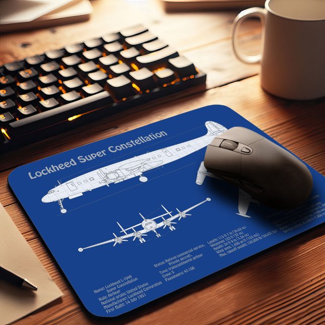 Lockheed L-1049 Toppen Constellation - Plans ABD Musmatta (Skapare uppladdad)