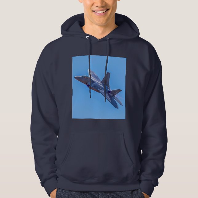 Lockheed Martin F-22A Raptor Hoodie (Framsida)