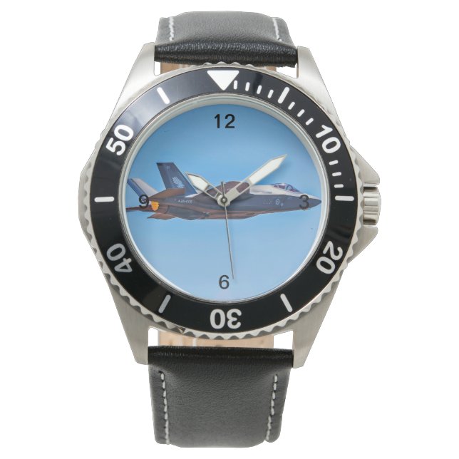 Lockheed Martin F-35A Lightning II Watch Armbandsur (Framsida)