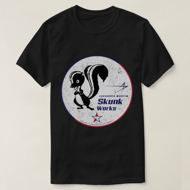 Lockheed Martin Skunk Works USAF T Shirt (Design framsida)