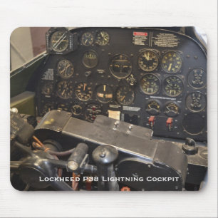 Lockheed P38 blixtcockpit Musmatta