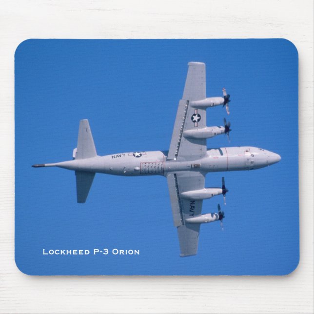 Lockheed P-3 Orion Mousepad Musmatta (Framsidan)