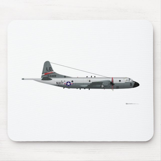 Lockheed P-3 Orion Musmatta (Framsidan)