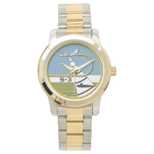 LOCKHEED S-3 VIKING AIRANTISUBRON SEACONRON WATCH ARMBANDSUR
