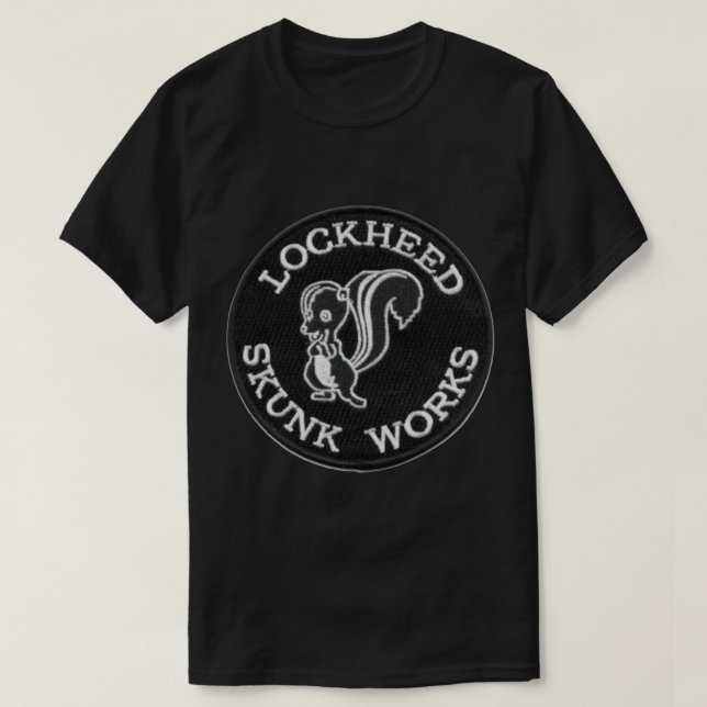 Lockheed Skunk Works T Shirt (Design framsida)