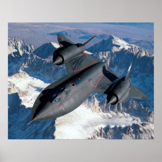 Lockheed SR-71 Blackbird Poster