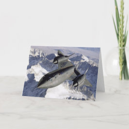 Lockheed SR-71B Blackbird Tack Kort