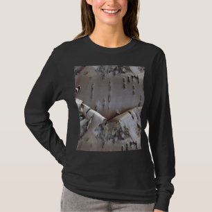 Lockig Björkbark Träd Rustik T Shirt