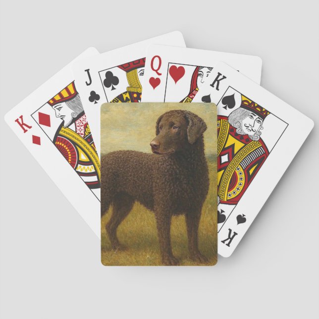 Lockig Retriever Casinokort (Baksidan)
