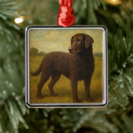 Lockig Retriever Julgransprydnad Metall