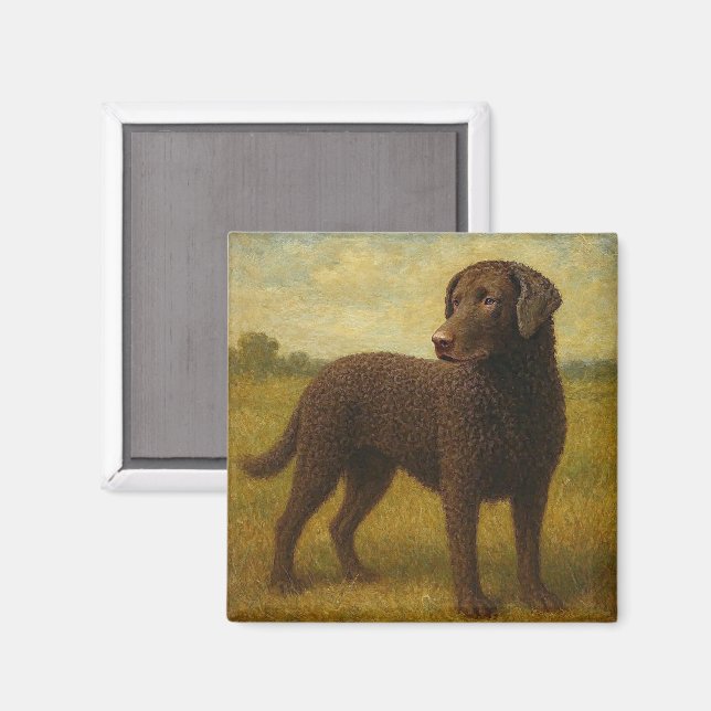 Lockig Retriever Magnet (Front/Back)