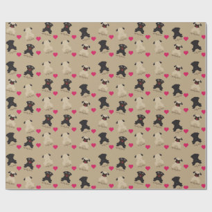 Lockiga svanar, Squishy ansiktemops som slår in Presentpapper