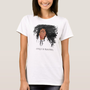 Lockigt är härligt! t-shirt