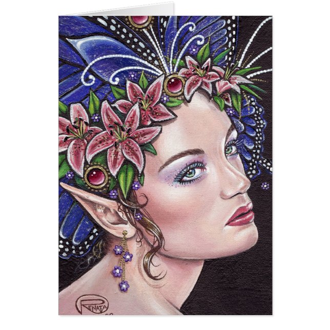 LOCKMEDEL HÄLSNINGSKORT (Framsidan)