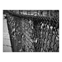 "Locks of Kärlek" Fototryck