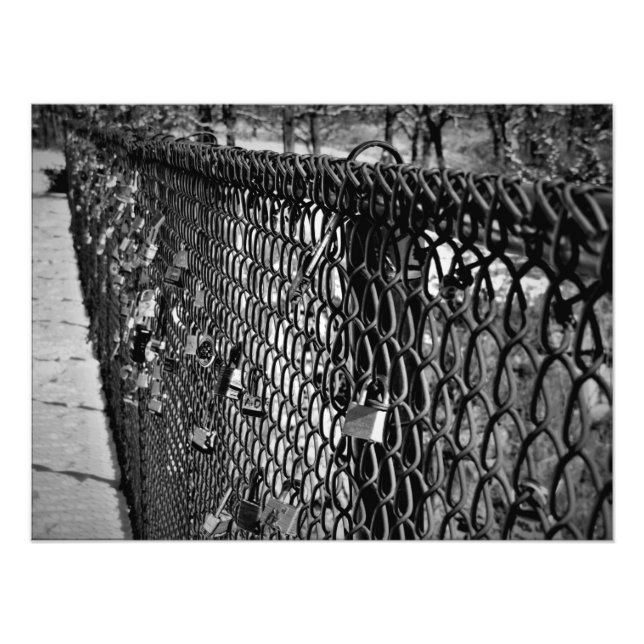 "Locks of Kärlek" Fototryck (Framsidan)