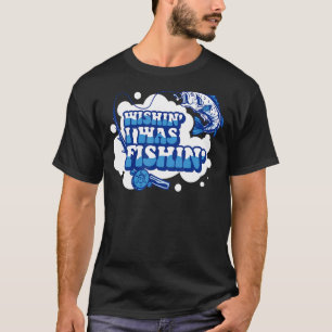 Lockska Större Fisk Krokar Fiske Fångst T Shirt