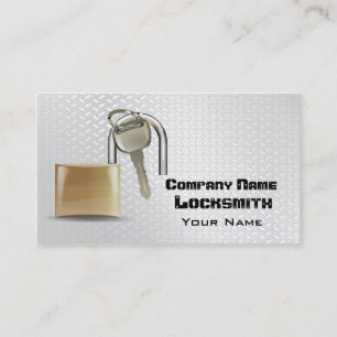 Locksmith Affärskort Visitkort