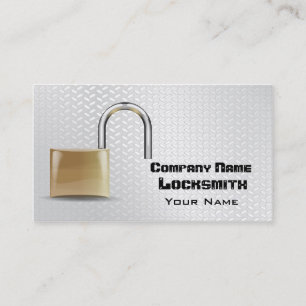 Locksmith Affärskort Visitkort