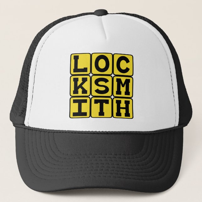 Locksmith, Lockmästare Truckerkeps (Framsida)