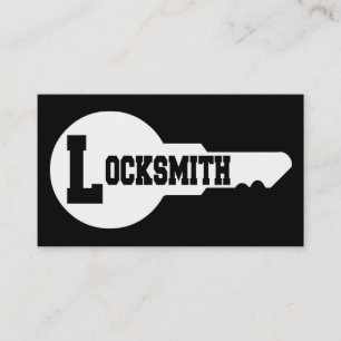 Locksmith Ord Affärskort Visitkort