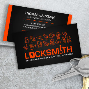 Locksmith Services Visitkort