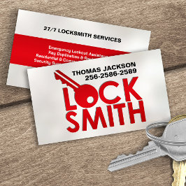 Locksmith Services Visitkort