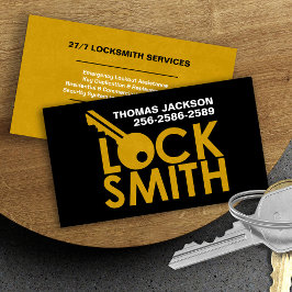 Locksmith Services Visitkort
