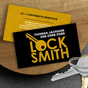 Locksmith Services Visitkort