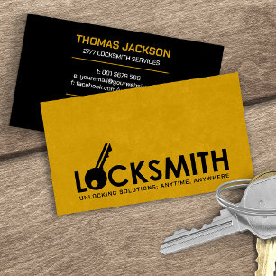 Locksmith Services Visitkort