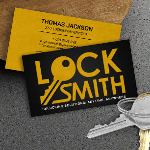 Locksmith Services Visitkort