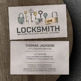 Locksmith Services Visitkort