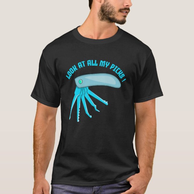 Locksmith Titta på alla mina plockor 1 T Shirt (Framsida)