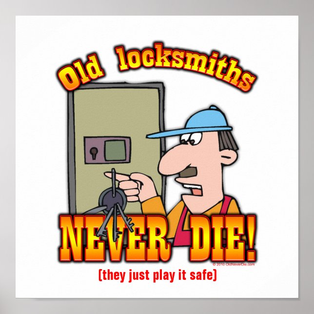 Locksmiths Poster (Framsidan)